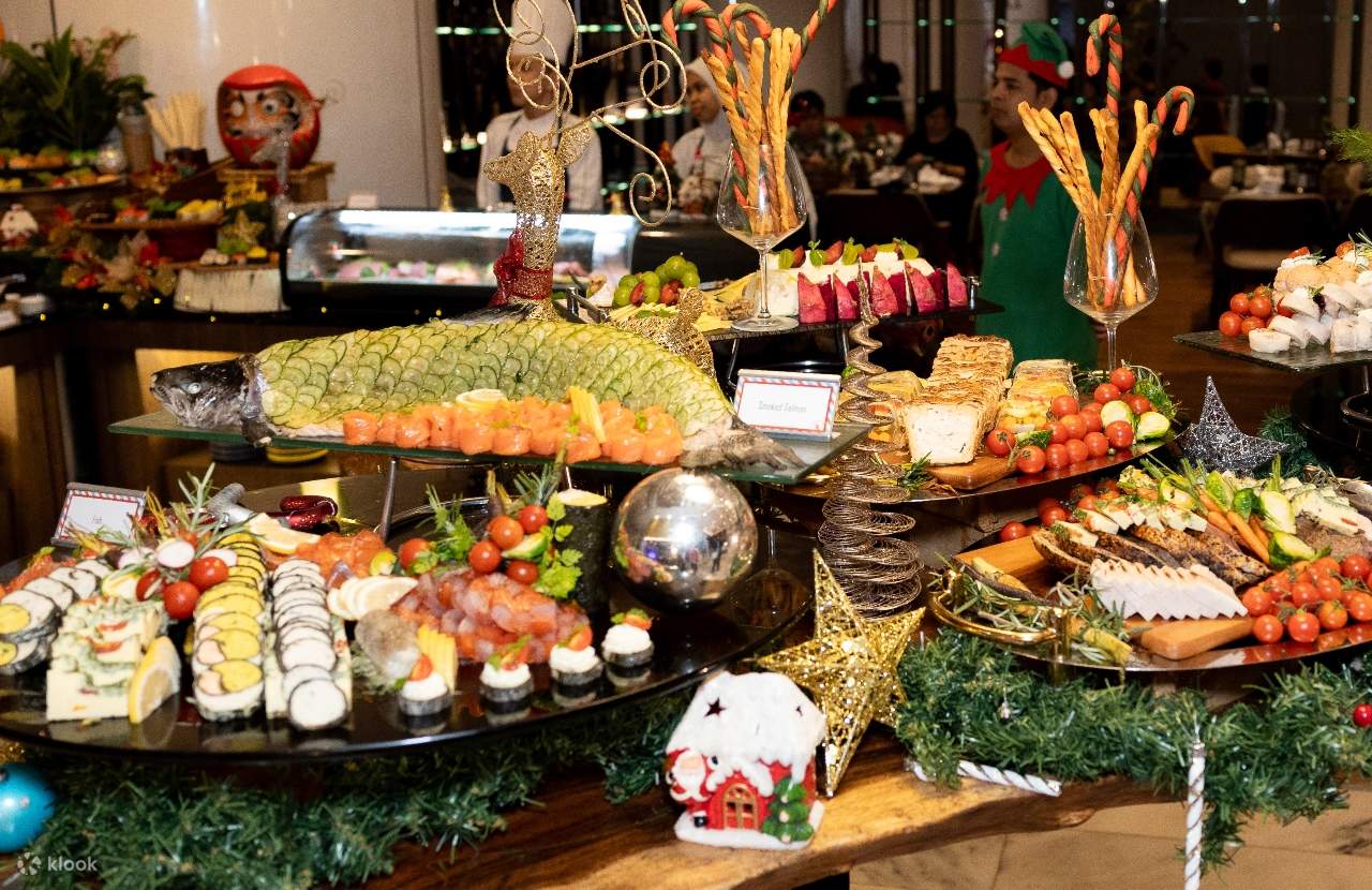 Tiệc buffet trưa ngày Giáng sinh