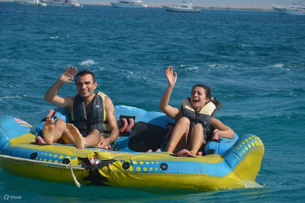 2 Olahraga Air, Quadra & Banana boat dengan Transfer - Sharm El Sheikh