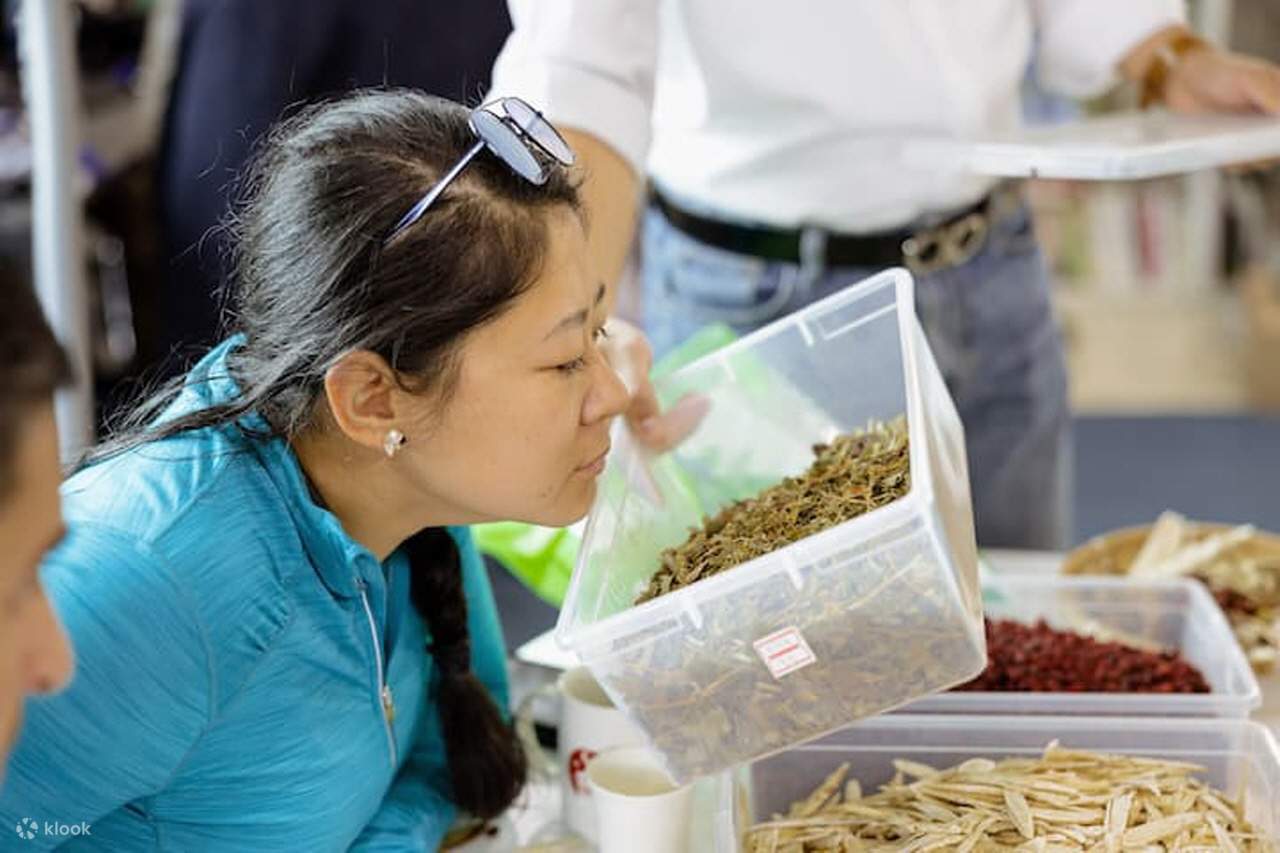 herbal tea class & Korean Medicine tour