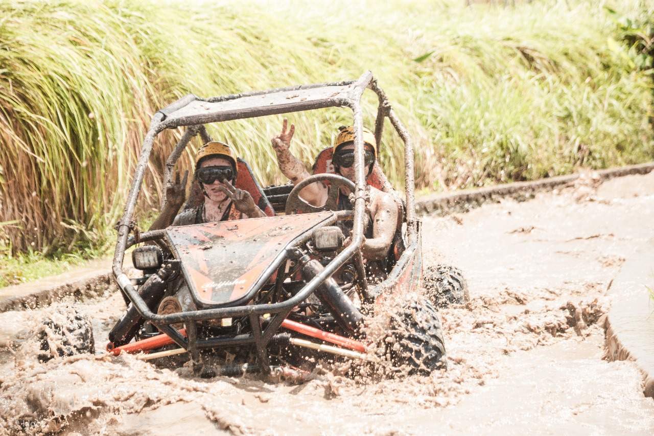 Cruising through wet trails surrounded by Bali’s natural beauty