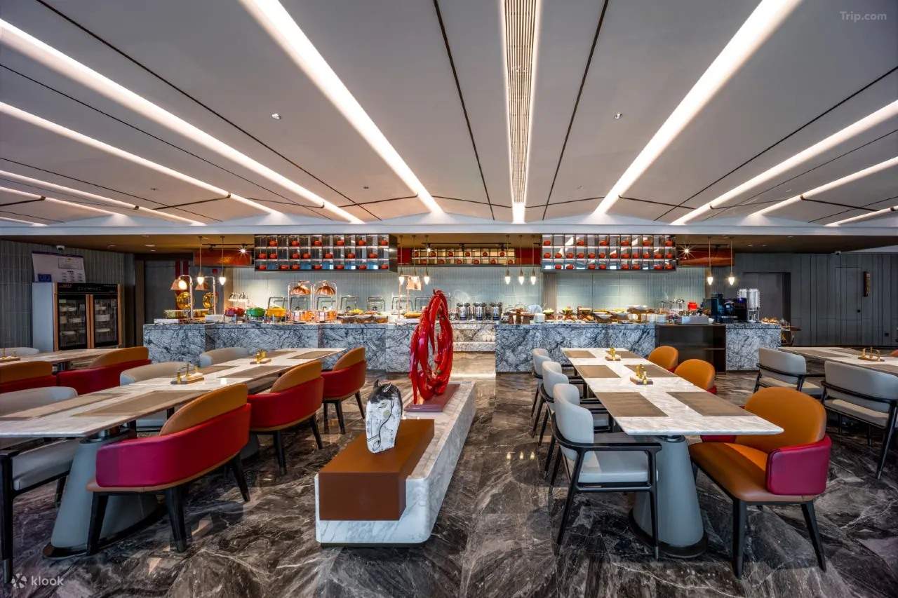 โรงแรมหรูหราฉาวจงเจียฉางซา - ร้านอาหาร Yue Jiang Yuan