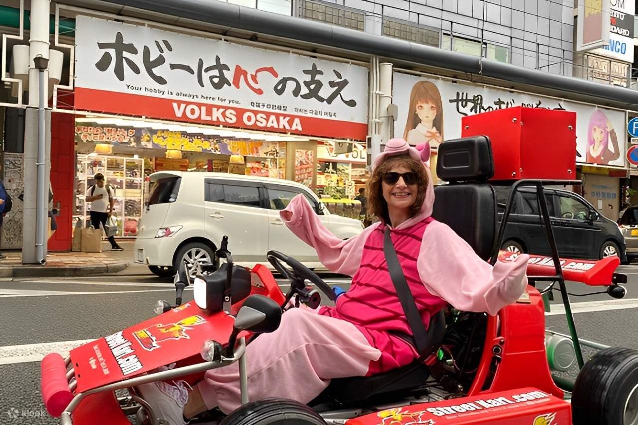 Esperienza di Street Go-Kart a Osaka con l'Originale Street Kart
