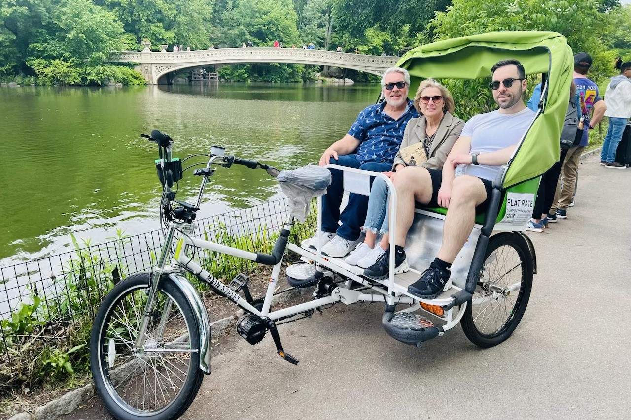 Pedicab central park cost store