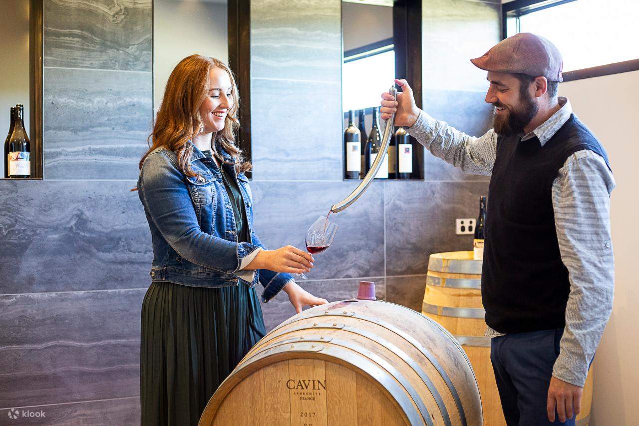 Pizzini Wines 的桶装和火腿品尝体验