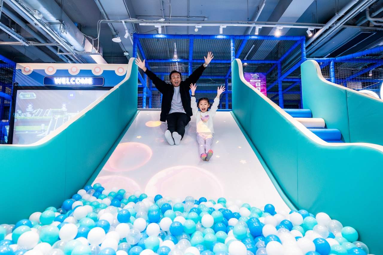 Ganarova 星際特工AI訓練營 ｜Khu vui chơi trẻ em trong nhà thực tế hỗn hợp AI đầu tiên tại Hồng Kông｜ Lệ Chi Kok