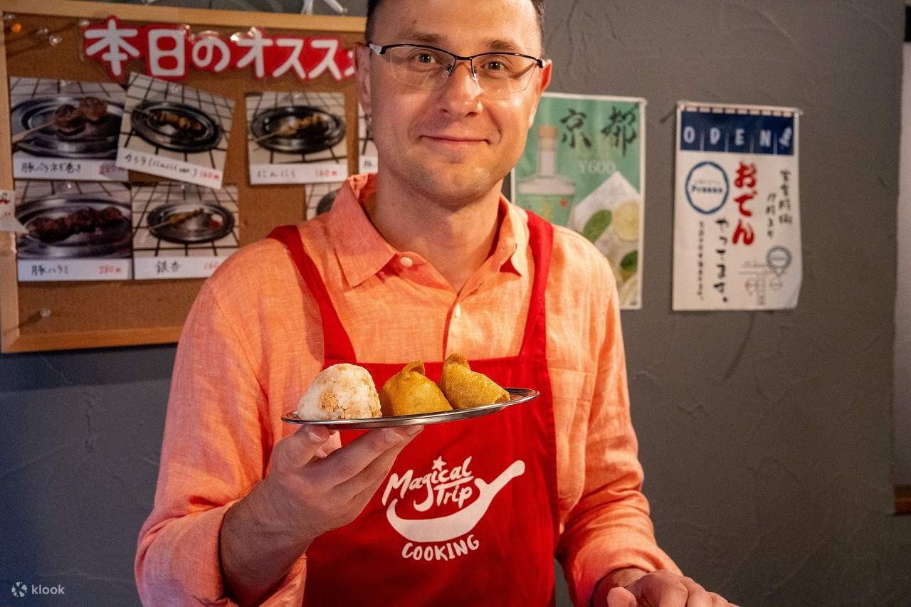 Kyoto Udon & Tempura Cooking Class with Professional Chefs