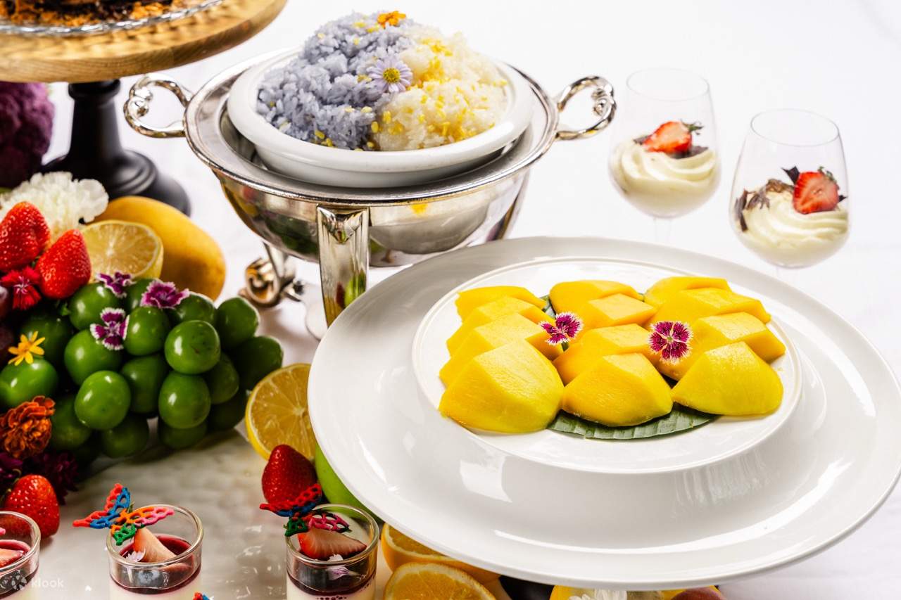 曼谷素坤逸喜來登大飯店蘭花咖啡廳 (Orchid Cafe Sheraton Grande Sukhumvit in Bangkok)