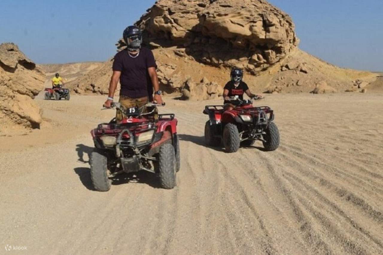 3 Pools National Park and ATV Quad in Dahab by Bus - Sharm El Sheikh ...