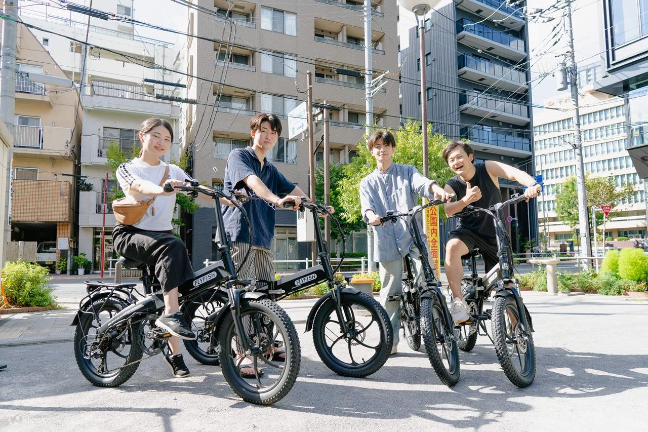 electric bicycle tokyo Saint Laurent x Jitensha Bike E-bike Rental in Okutama, Tokyo