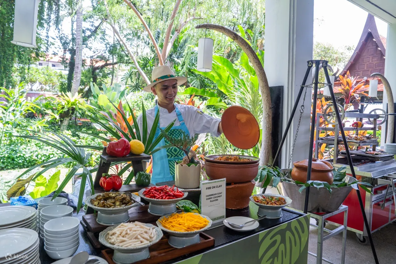 曼谷安纳塔拉河畔度假村的 Trader Vic's