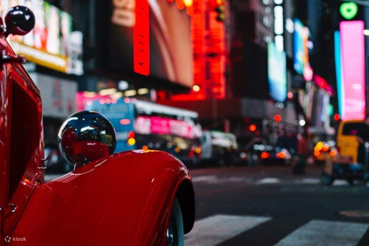 New York City Lights Private Vintage Car Tour - Klook
