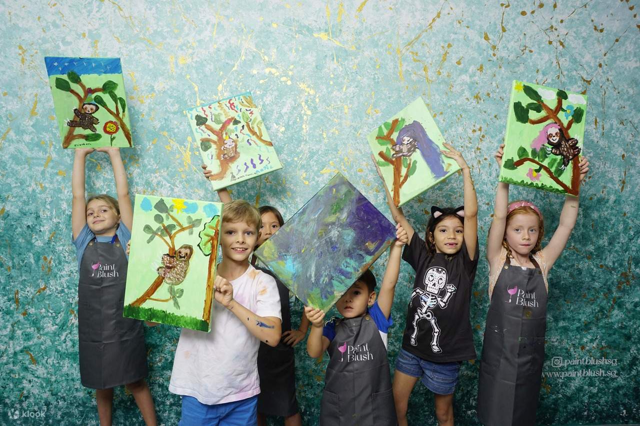 art painting wine sip singapore