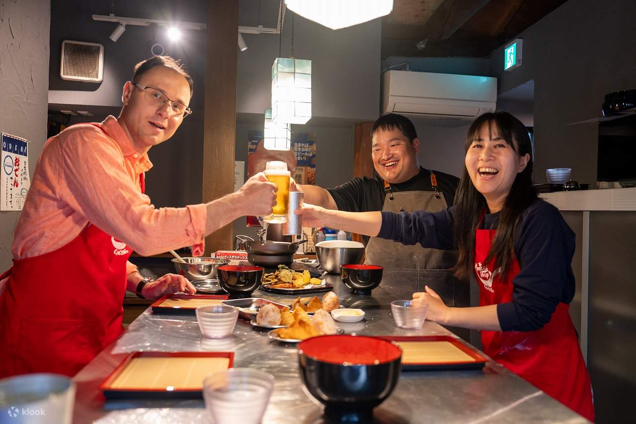Corso di cucina Udon e Tempura a Kyoto con chef professionisti