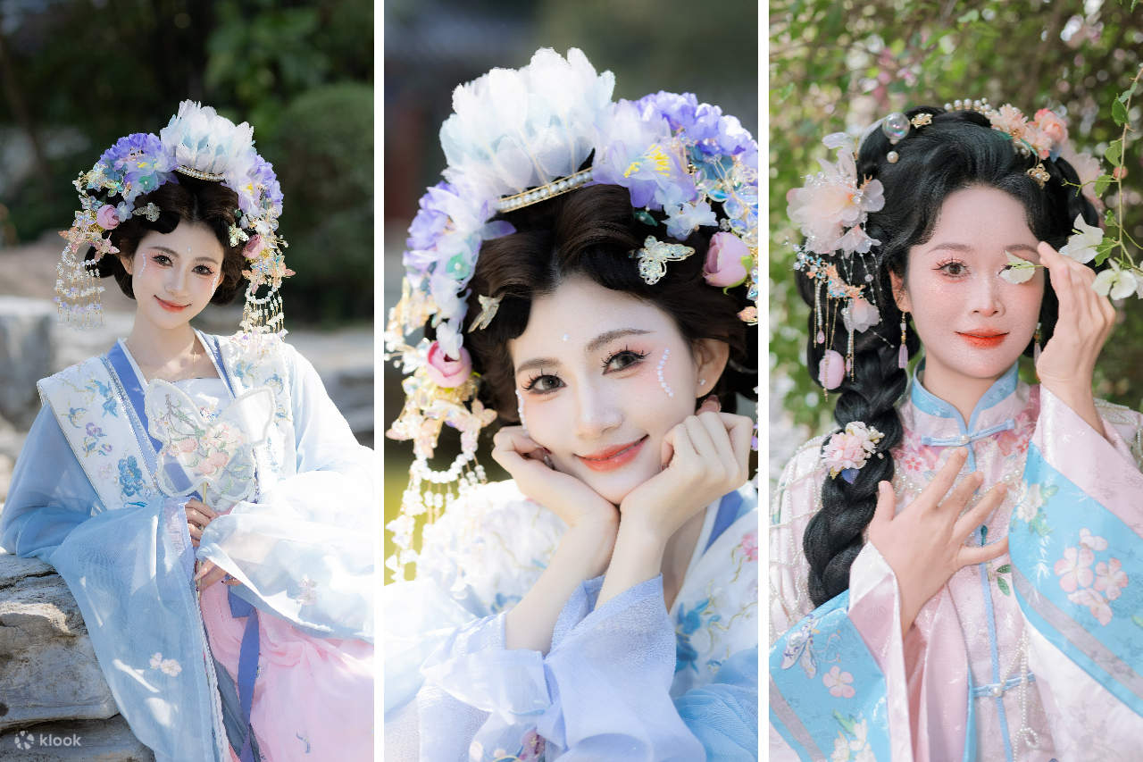 Xi Xi Hanfu Experience Hall ▪ Pengalaman Pemotretan (Sewa Hanfu + Pilihan Termasuk Rias Wajah Pengalaman Hanfu + Pilihan 1 Jam Sesi Pemotretan Outdoor dengan Fotografer + Pilihan Kostum yang Indah dan Beragam + Pelayanan Berkualitas + Kostum Berkualitas T