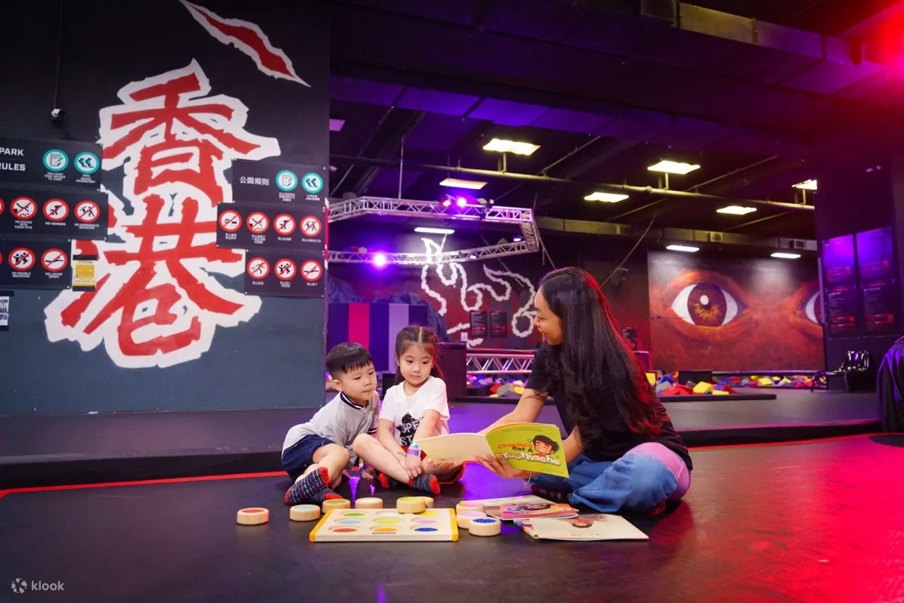 Ryze Hong Kong 门票｜港岛最大型室内弹床乐园｜鲗鱼涌