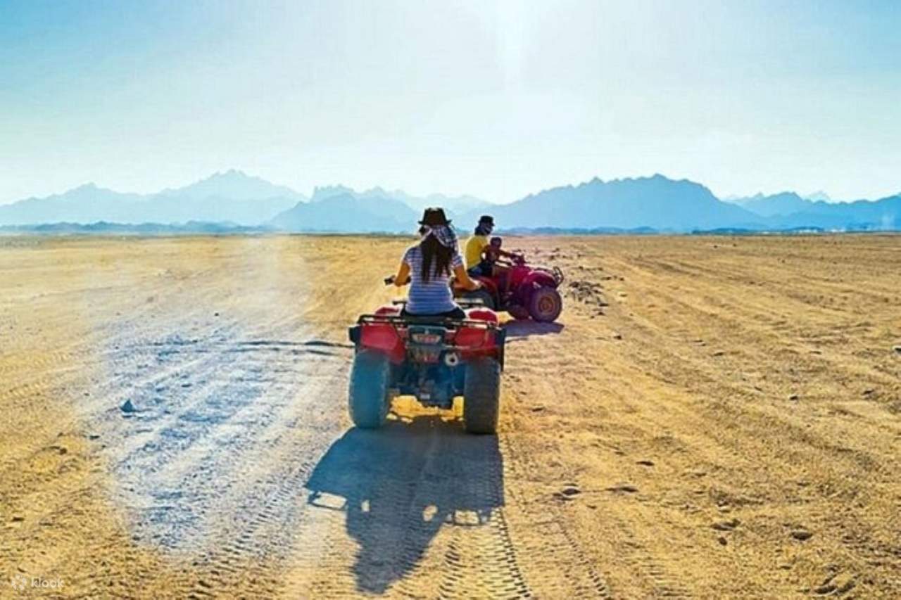 Parque Nacional 3 Pools e Quadriciclo ATV em Dahab de ônibus - Sharm El ...