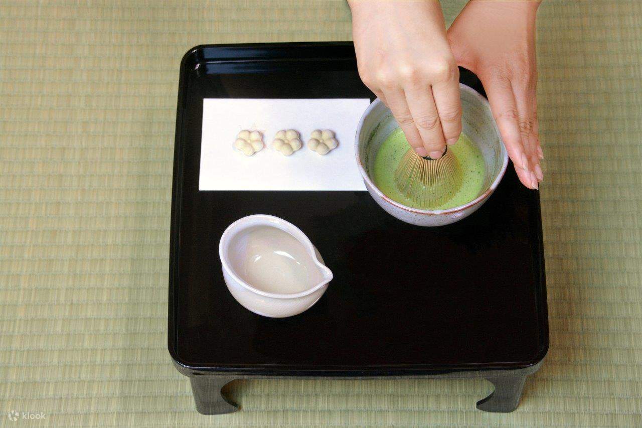 您可以轻松享用抹茶。