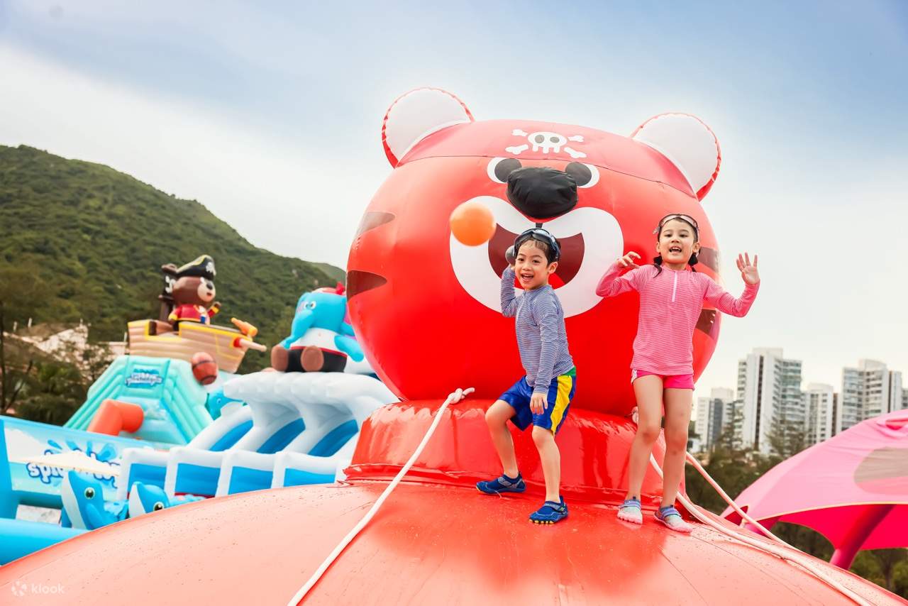 【Klook獨家】Kiztopia Splashtopia x 愉景灣彈游夏日嘉年華2025｜香港愉景灣大白灣沙灘