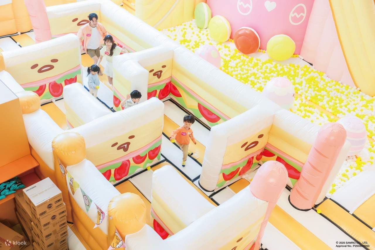 Citywalk X GUDETAMA Egg-citing 梳乎充氣派對