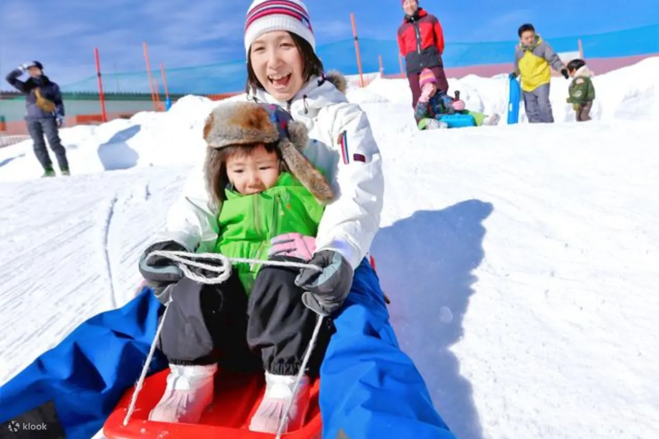 儿童将享受冰雪乐趣！