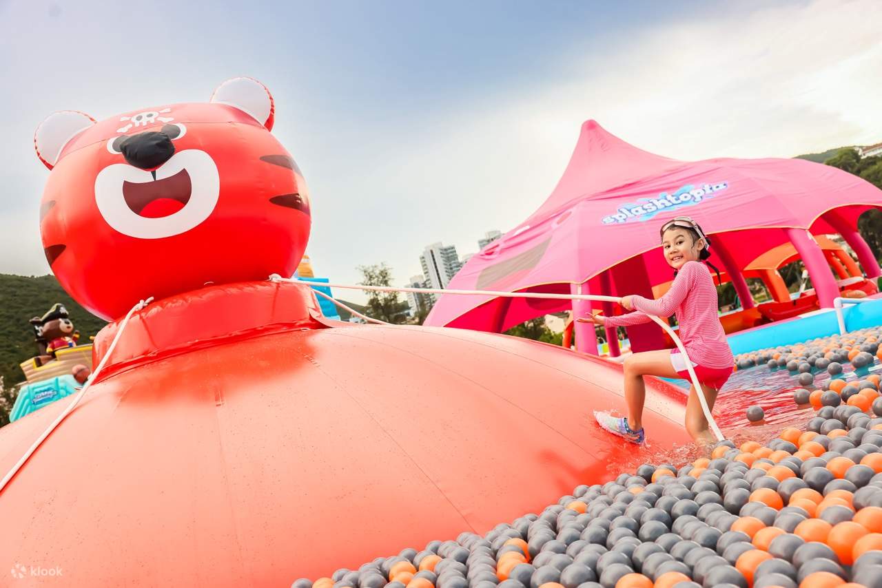 【Klook獨家】Kiztopia Splashtopia x 愉景灣彈游夏日嘉年華2025｜香港愉景灣大白灣沙灘