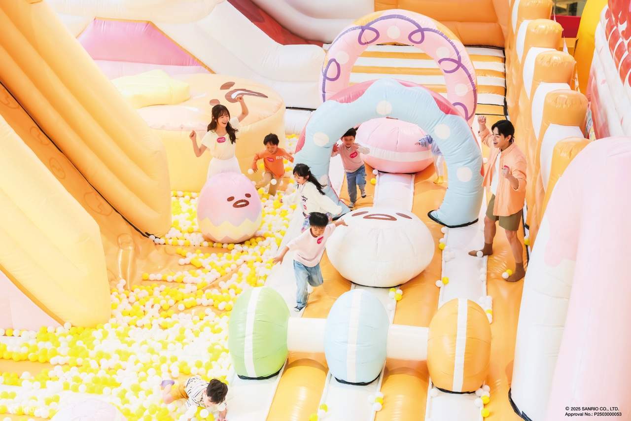 Citywalk X GUDETAMA Egg-citing 梳乎充氣派對