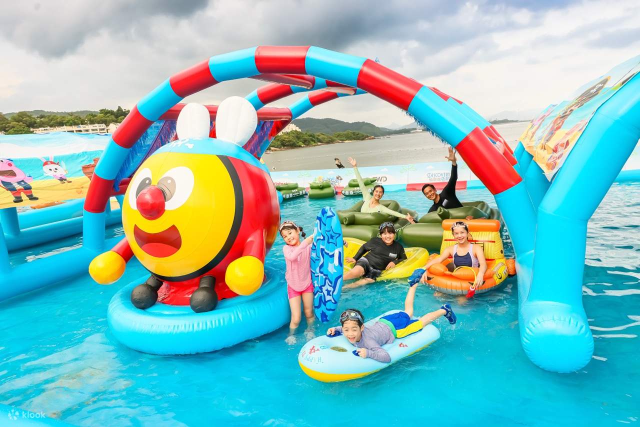 【Klook獨家】Kiztopia Splashtopia x 愉景灣彈游夏日嘉年華2025｜香港愉景灣大白灣沙灘