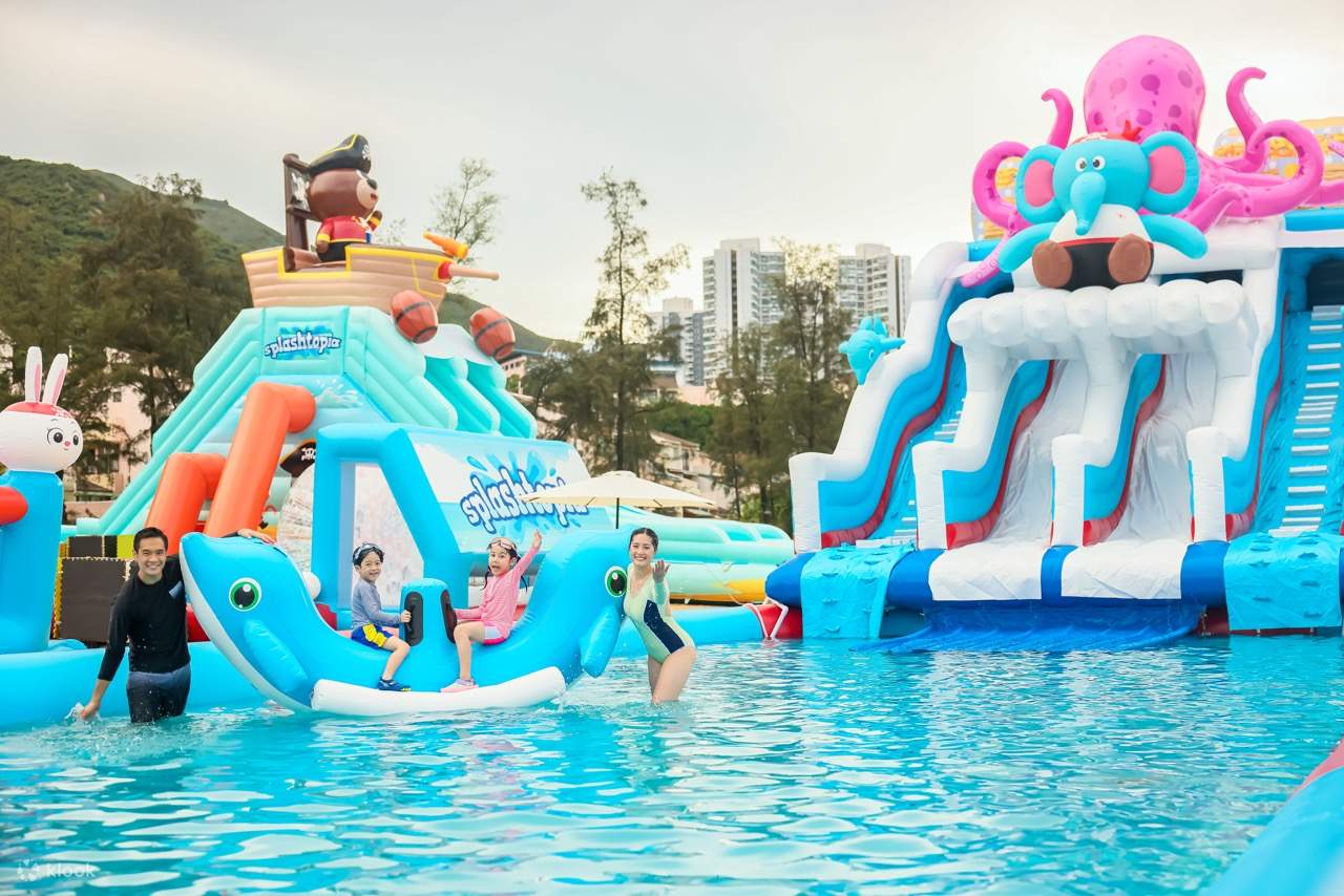 【Klook獨家】Kiztopia Splashtopia x 愉景灣彈游夏日嘉年華2025｜香港愉景灣大白灣沙灘