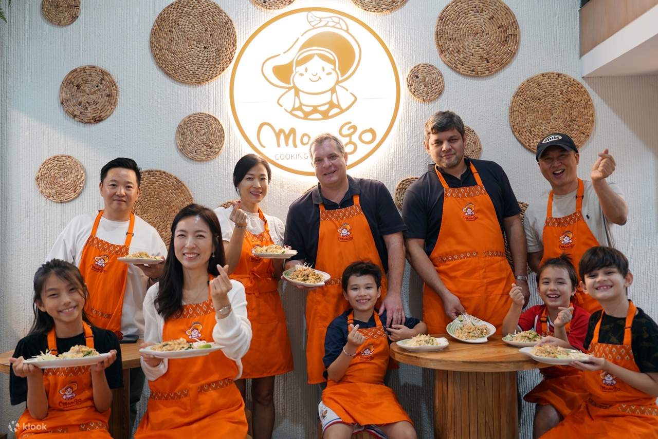 Clase de cocina tailandesa de Mango Cooking School en Bangkok