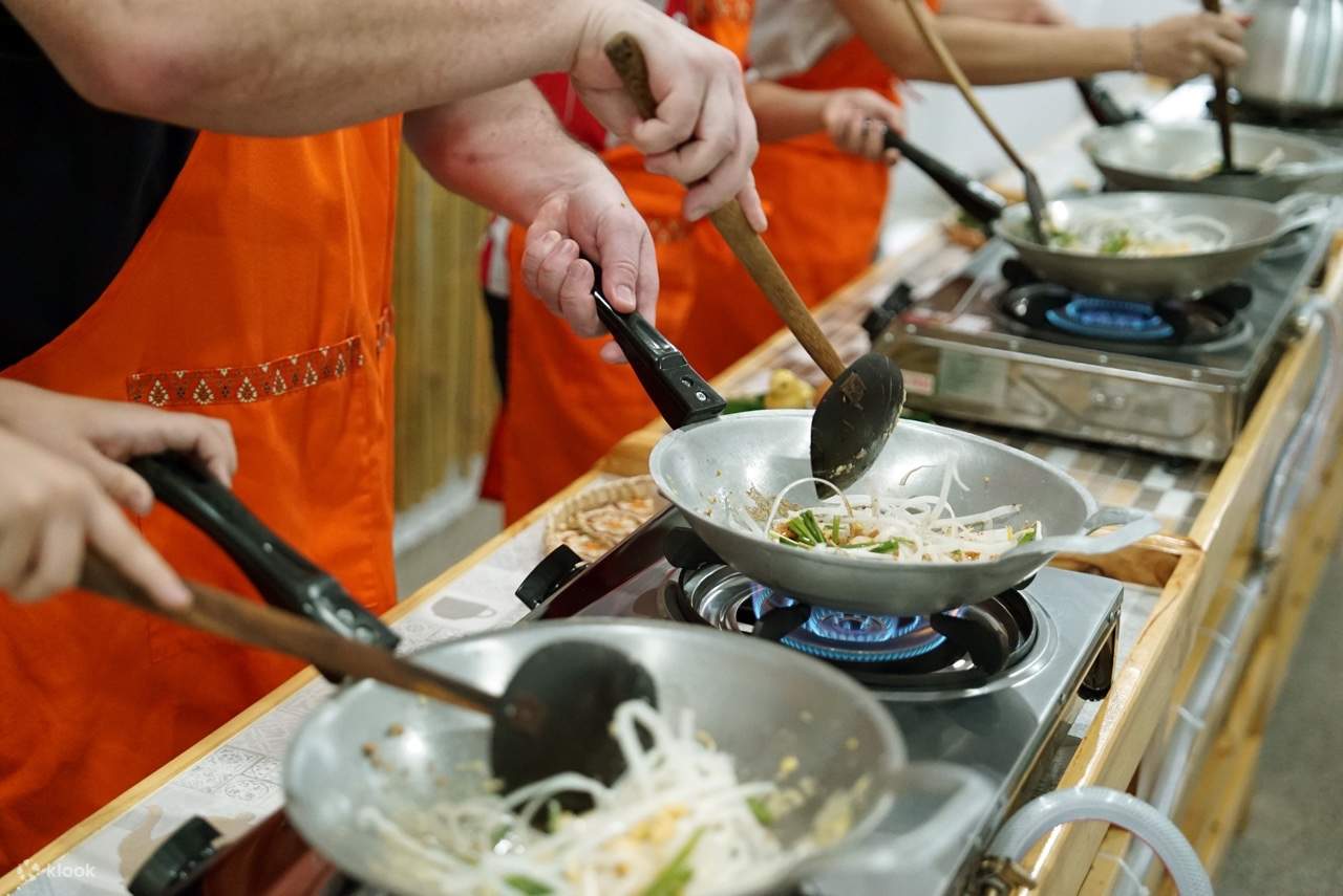 Clase de cocina tailandesa por Mango Cooking School en Bangkok