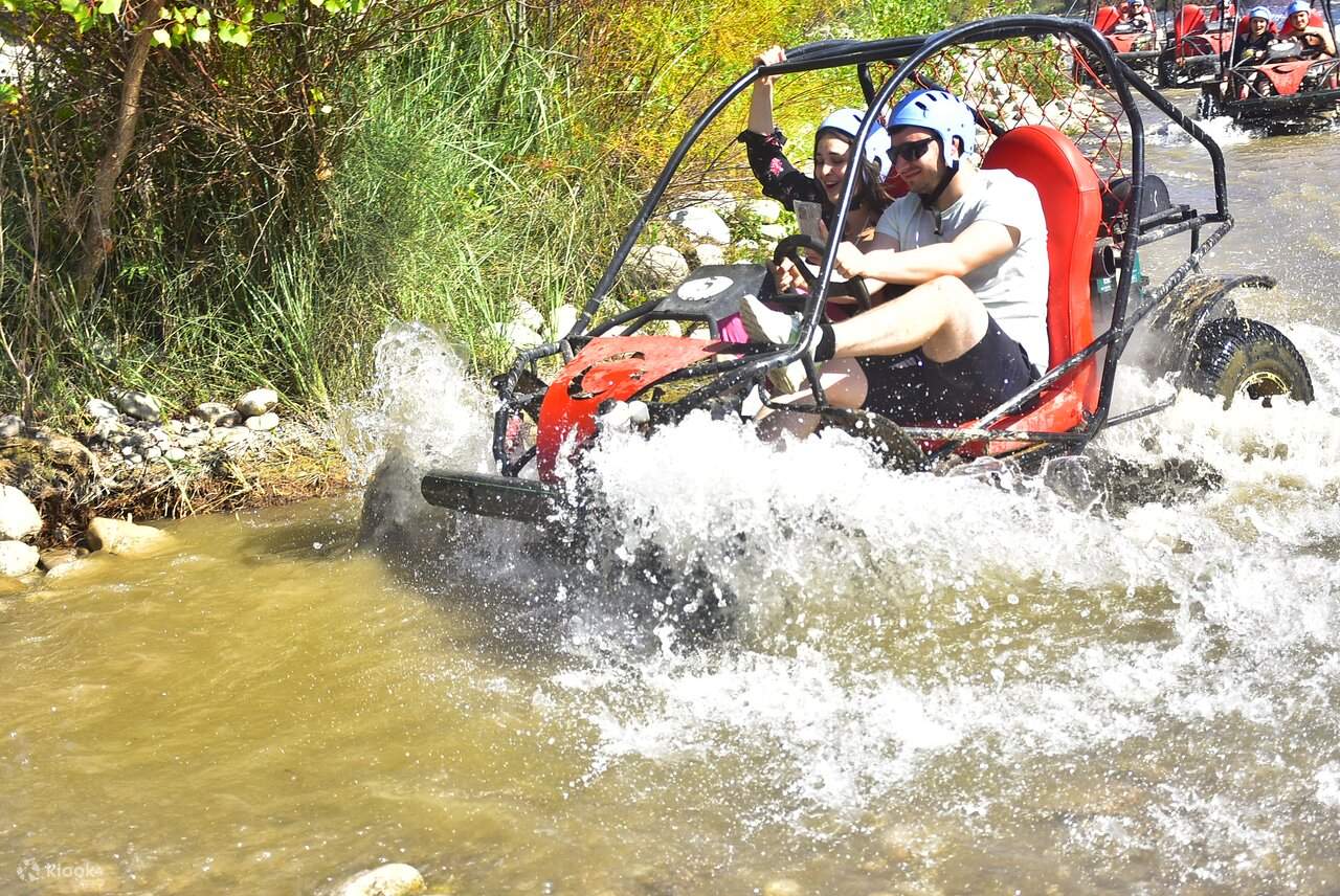 Avventura 3 in 1 di Rafting, Buggy Safari e Zipline da Antalya