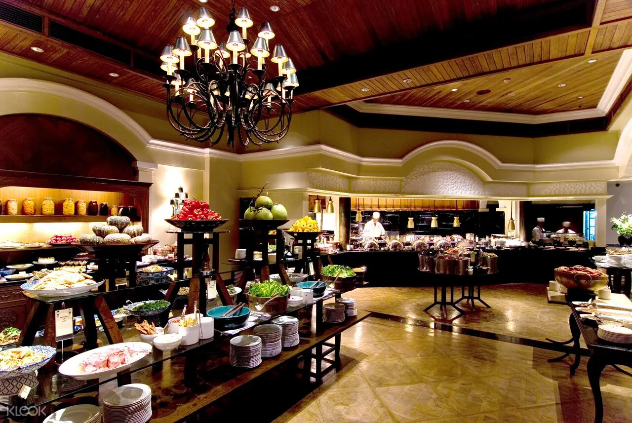 曼谷愛侶灣君悅大酒店自助式晚餐,曼谷灣君悅吃到飽,The Dining Room曼谷吃到飽