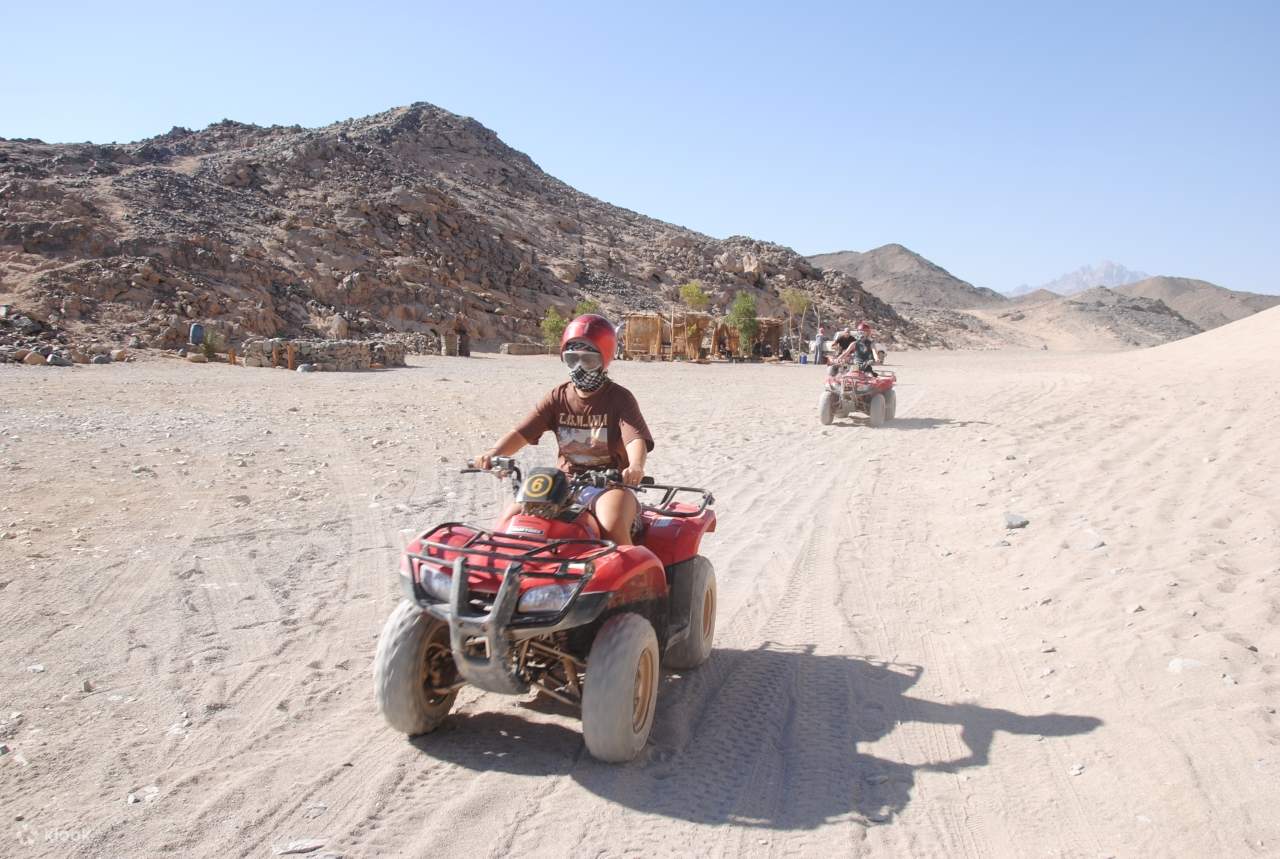 3 Pools National Park and ATV Quad in Dahab by Bus - Sharm El Sheikh ...