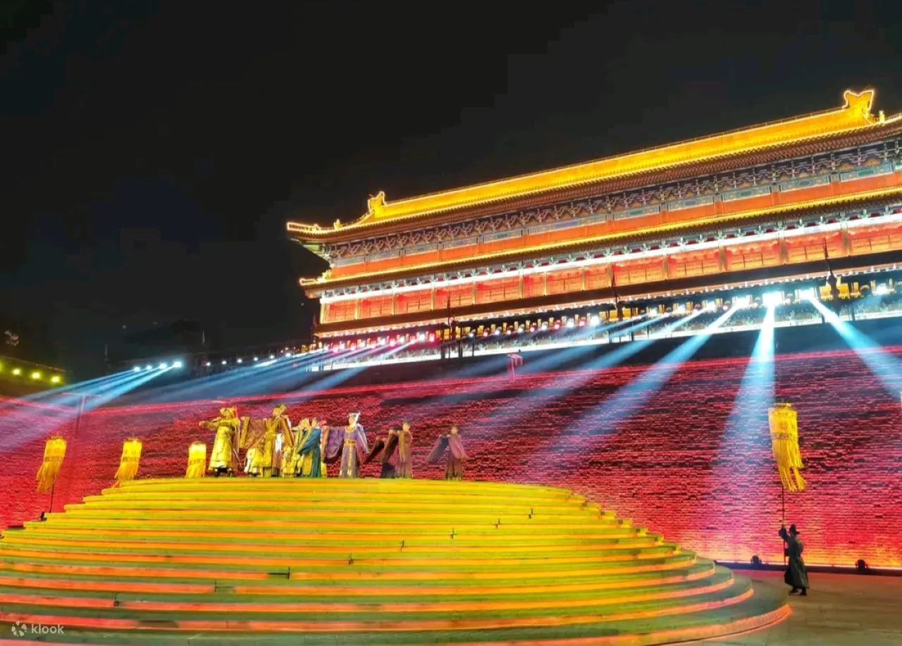 西安《梦长安》演出票+城墙票