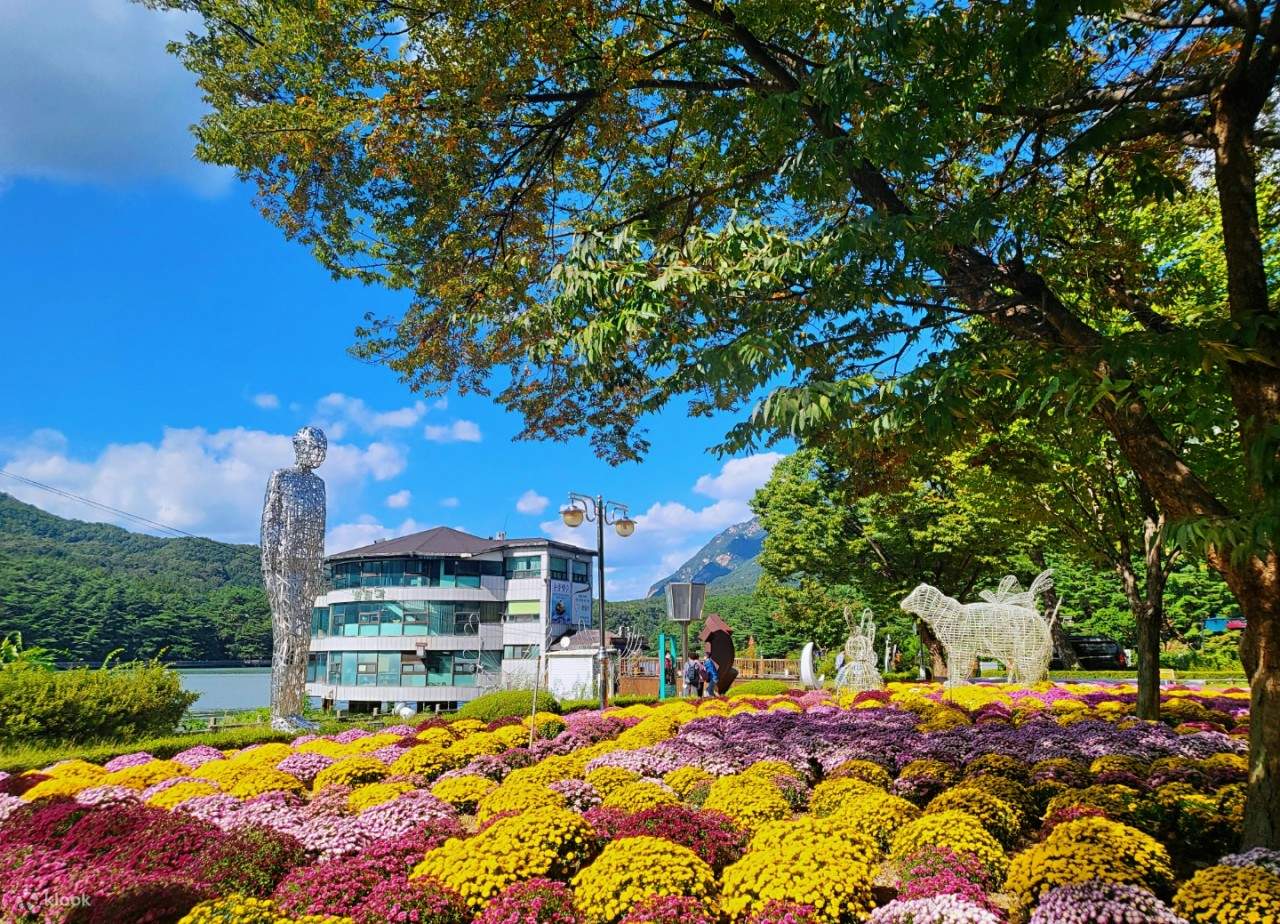 Privatwagen mit Fahrer ab Seoul: Pocheon Art Valley, Herbland, Nizimori Studio, Sanjeong Lake & Erdbeer-Erlebnis