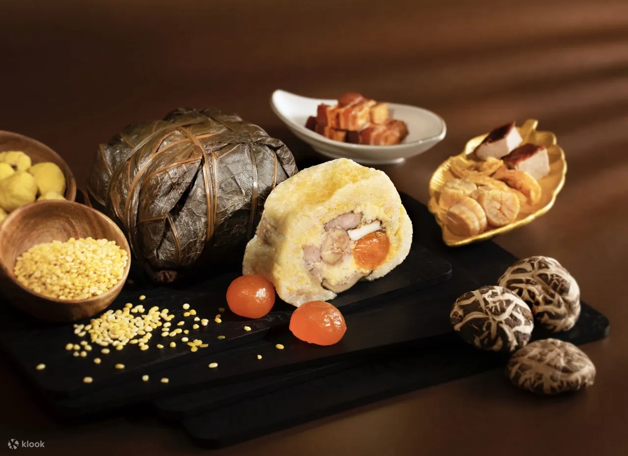 香港港丽酒店餐饮优惠｜金叶庭 Golden Leaf｜裹蒸粽、碱水粽｜2025端午节粽优惠