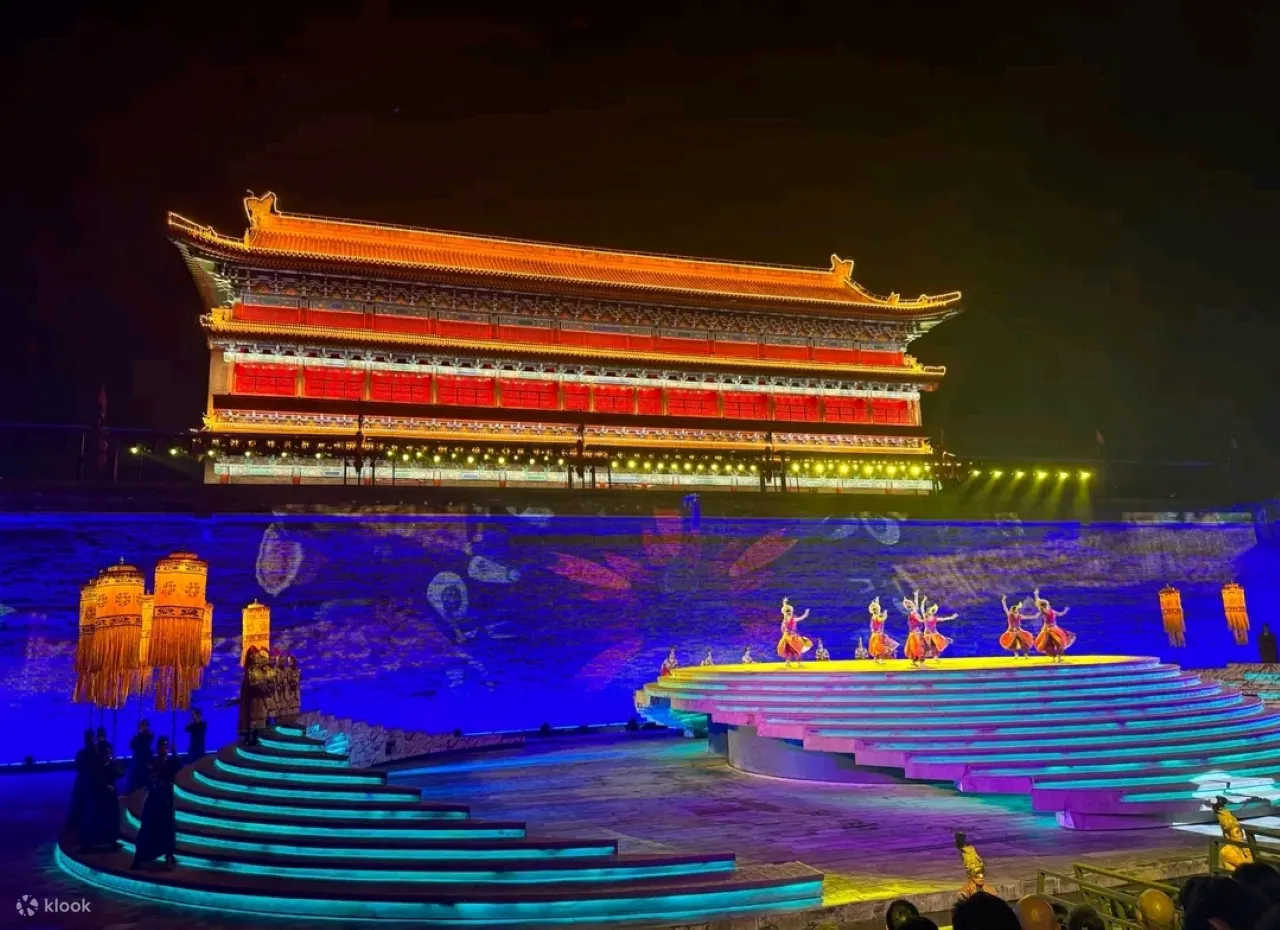 西安《梦长安》演出票+城墙票