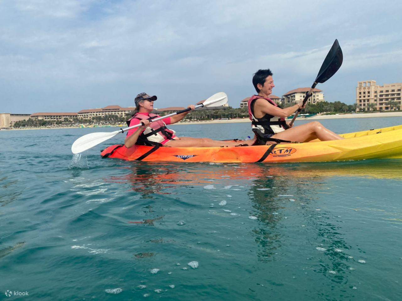 Lawatan Kayak Berganda Palm Jumeirah