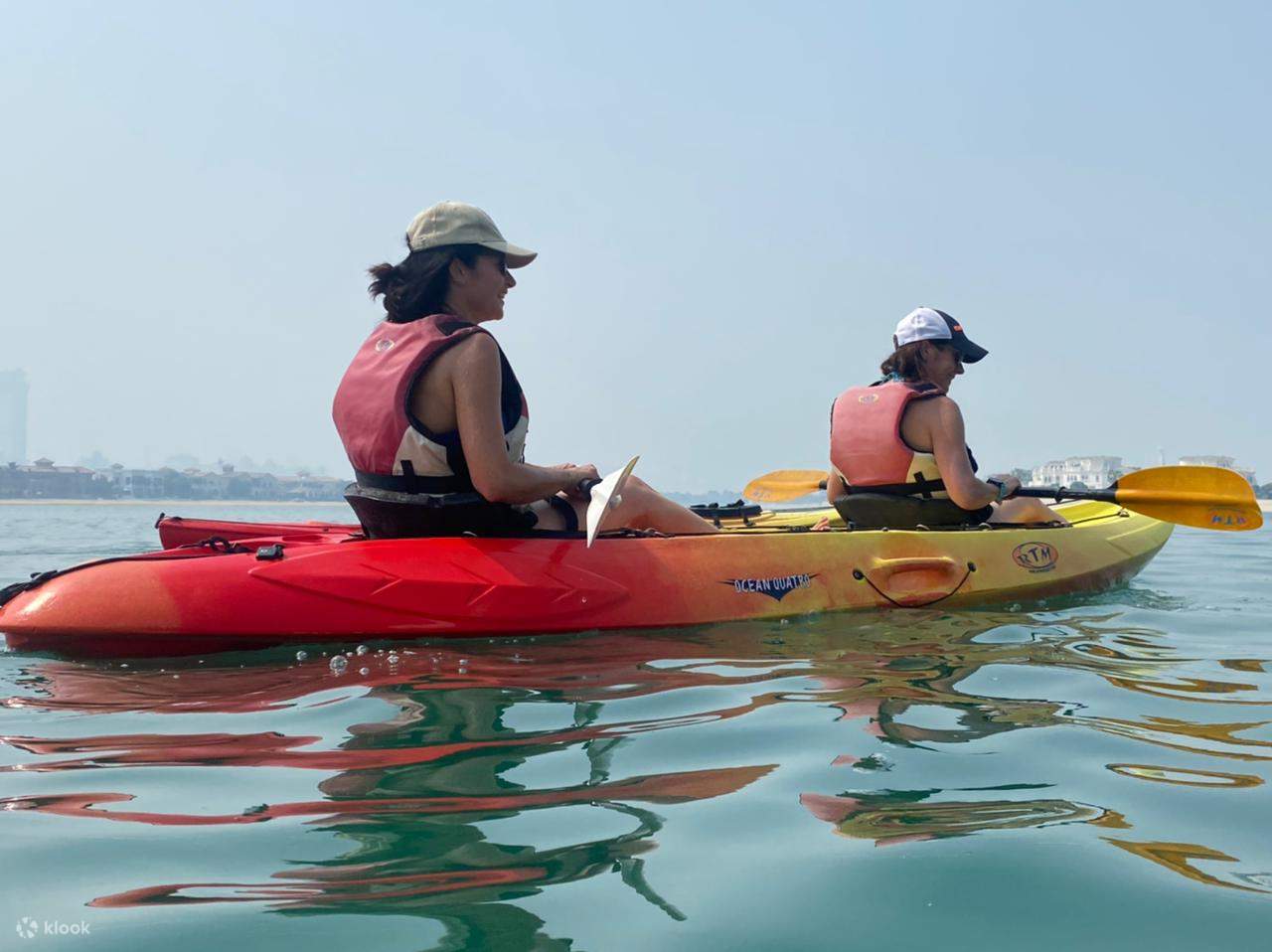 Lawatan Kayak Berganda Palm Jumeirah