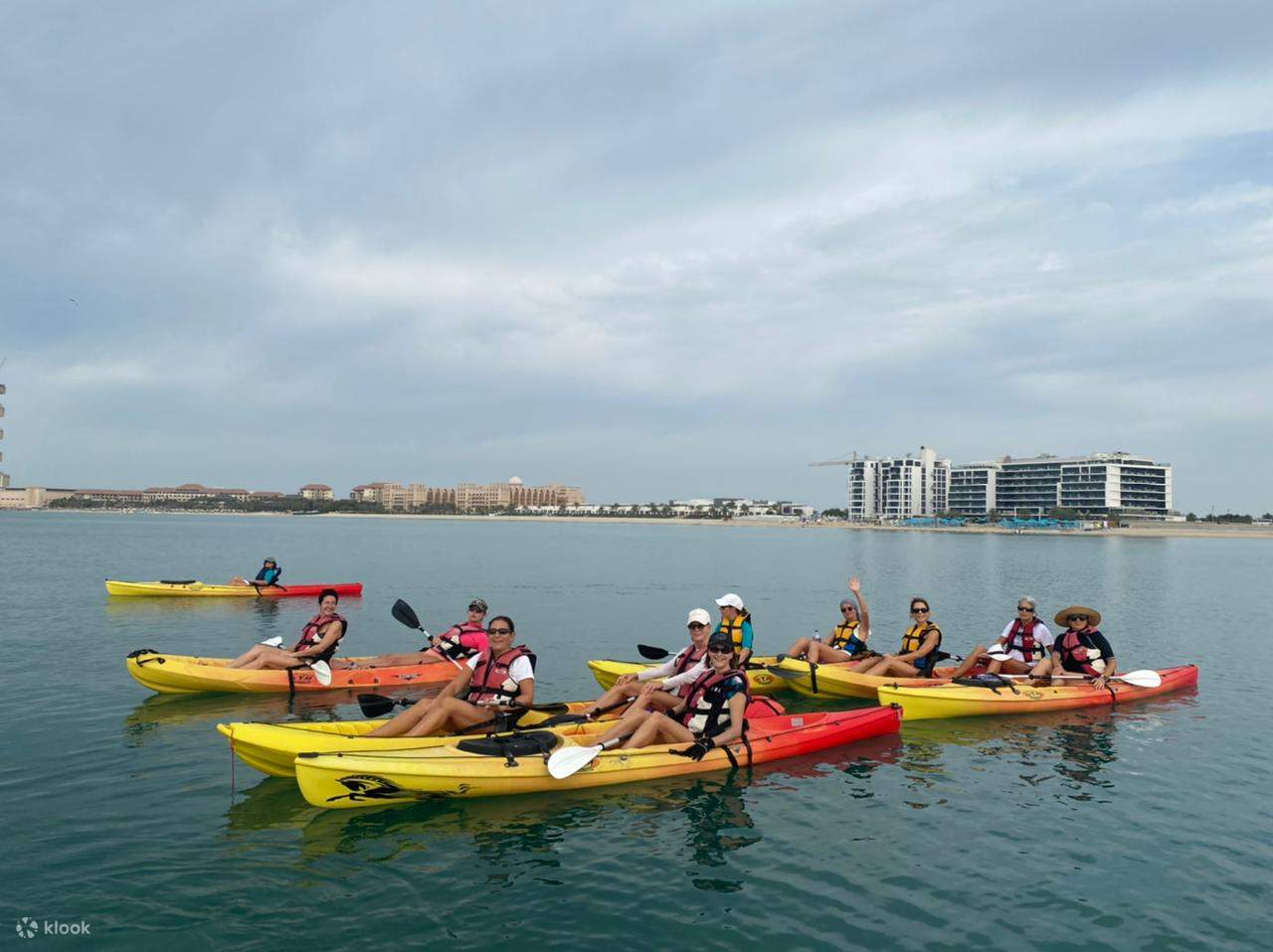 Lawatan Kayak Berganda Palm Jumeirah