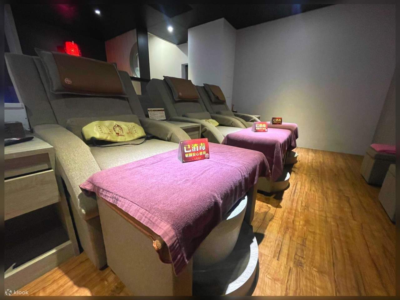 Không gian mát-xa tại Ngự Tiên Đường Đại Thuận