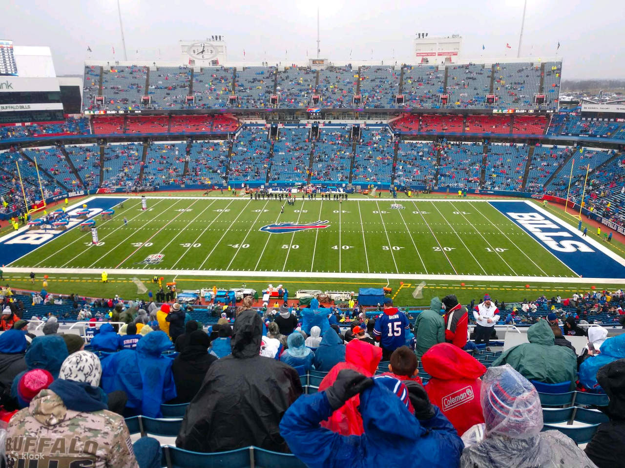 Buffalo Bills Footballspiel im Highmark Stadium