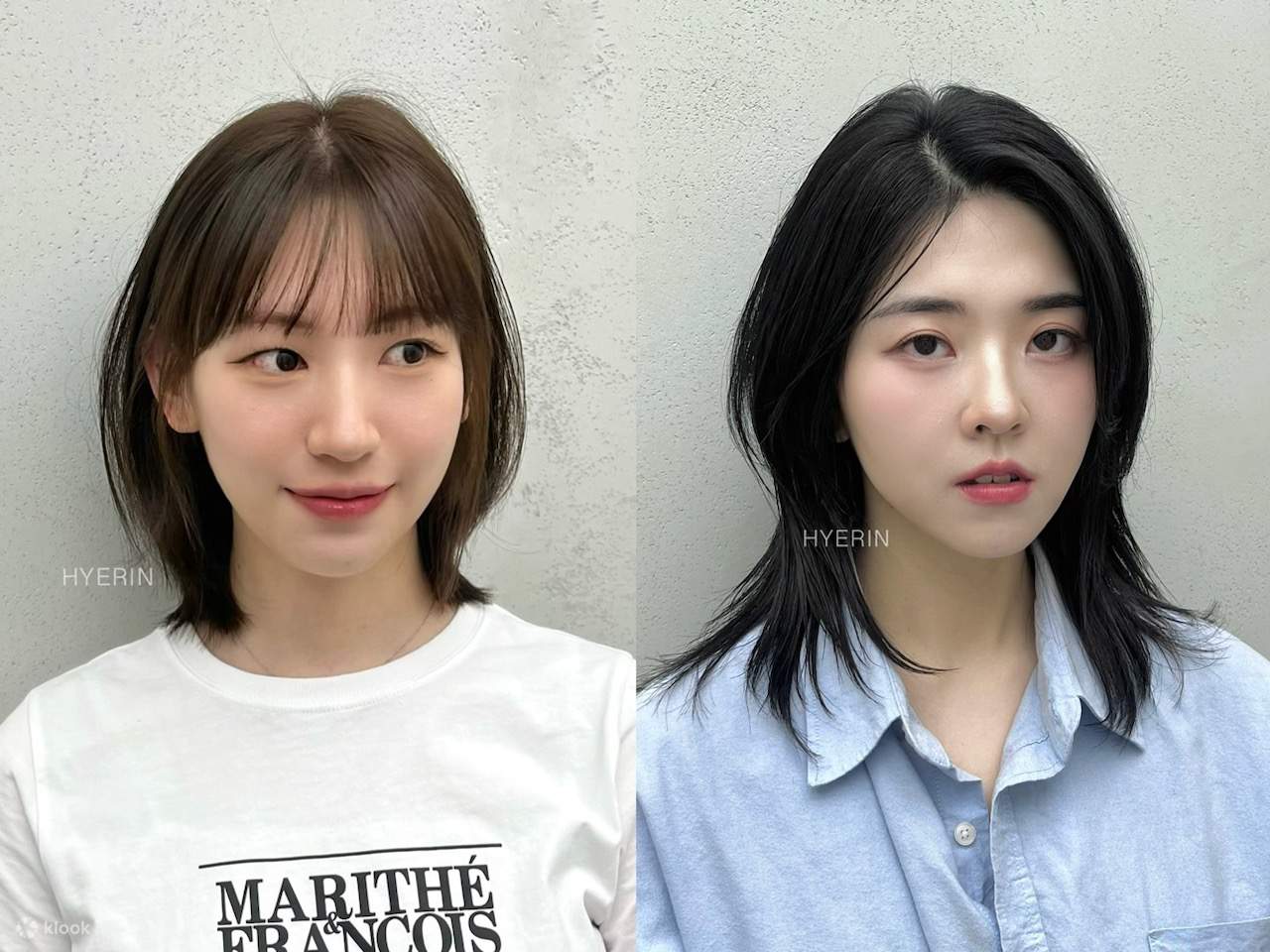 Seorang pendandan rambut profesional mencari gaya rambut yang terbaik untuk anda