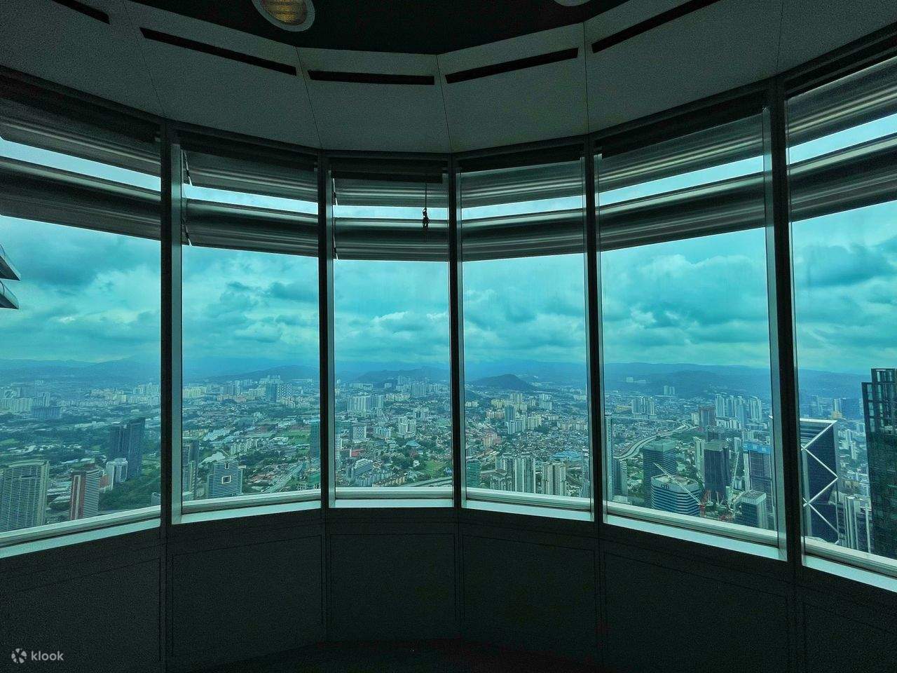 the panoramic view of the city