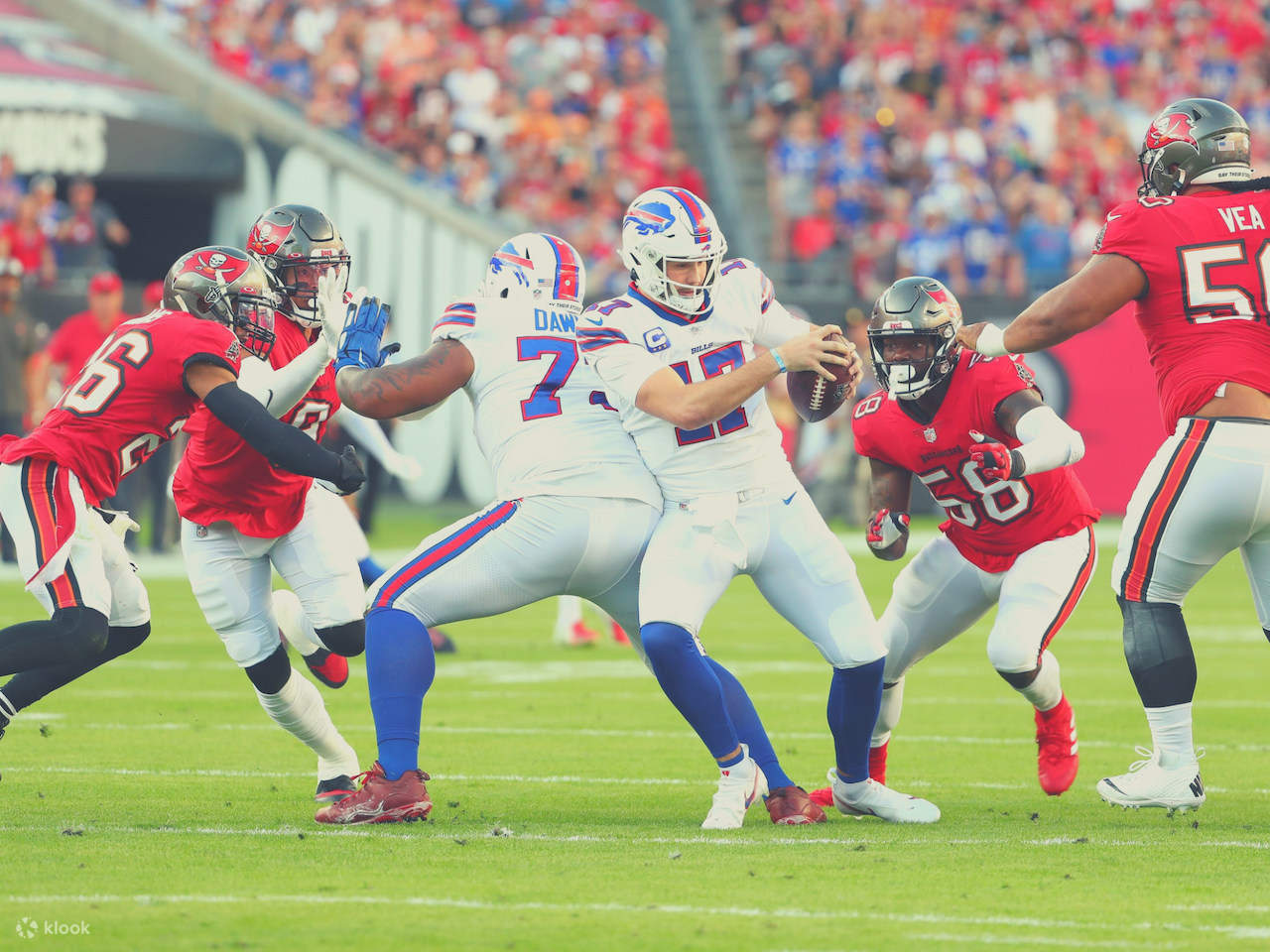 Buffalo Bills Footballspiel im Highmark Stadium