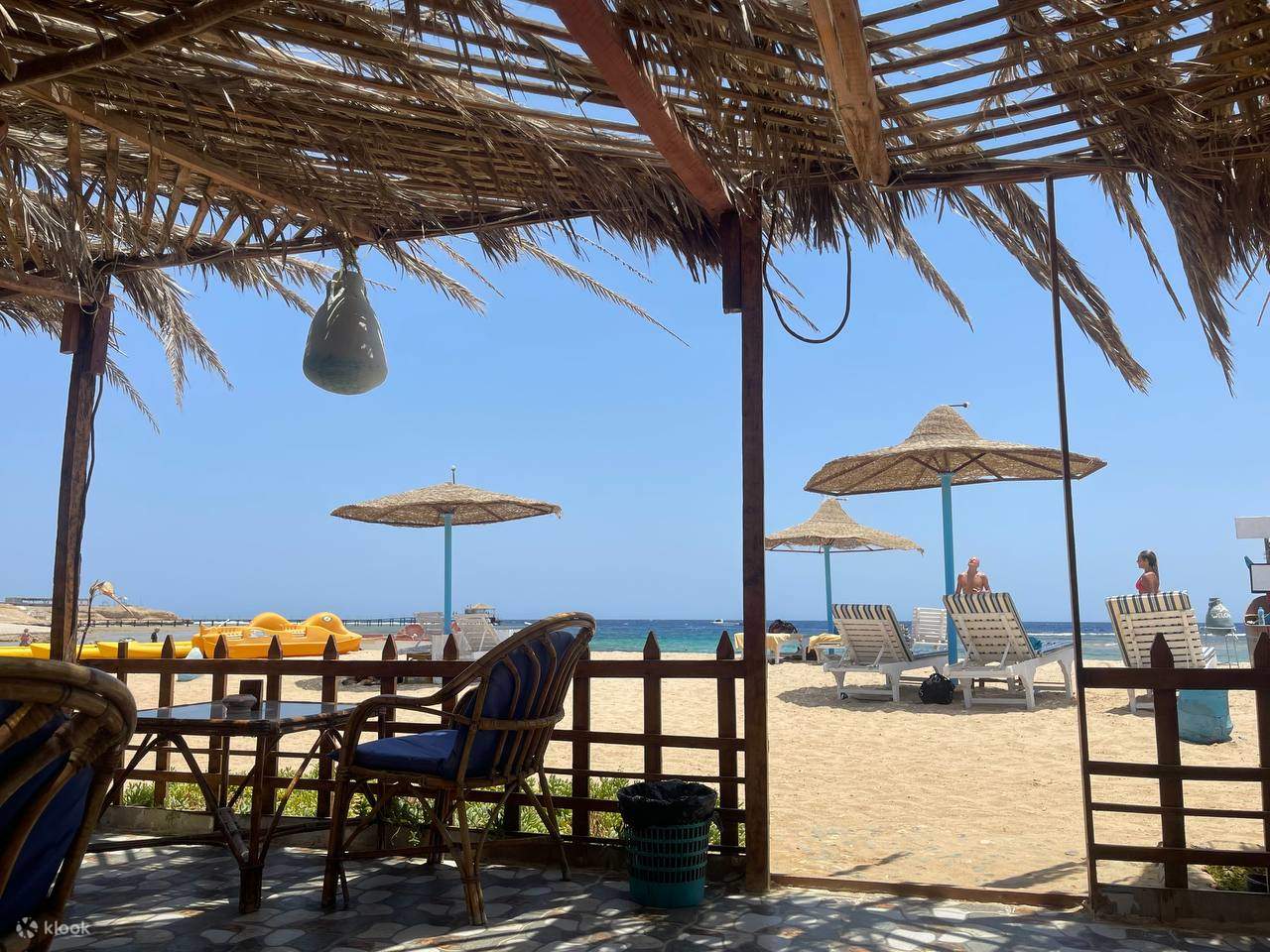 The perfect spot for mindfulness, with waves providing a calming soundtrack.