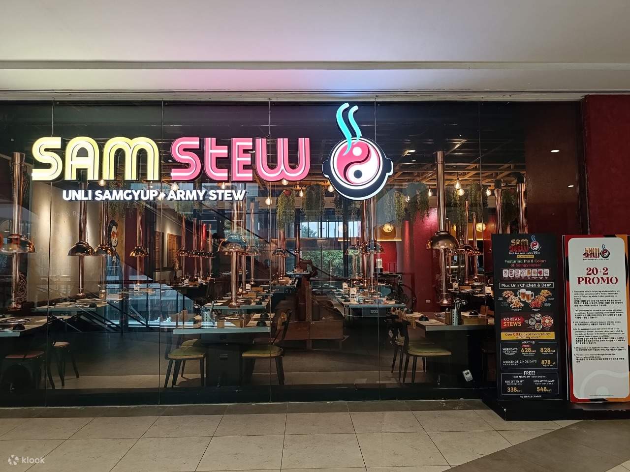 Sam Stew Unli Samgyup + Army Stew nel Ayala Malls Vertis North