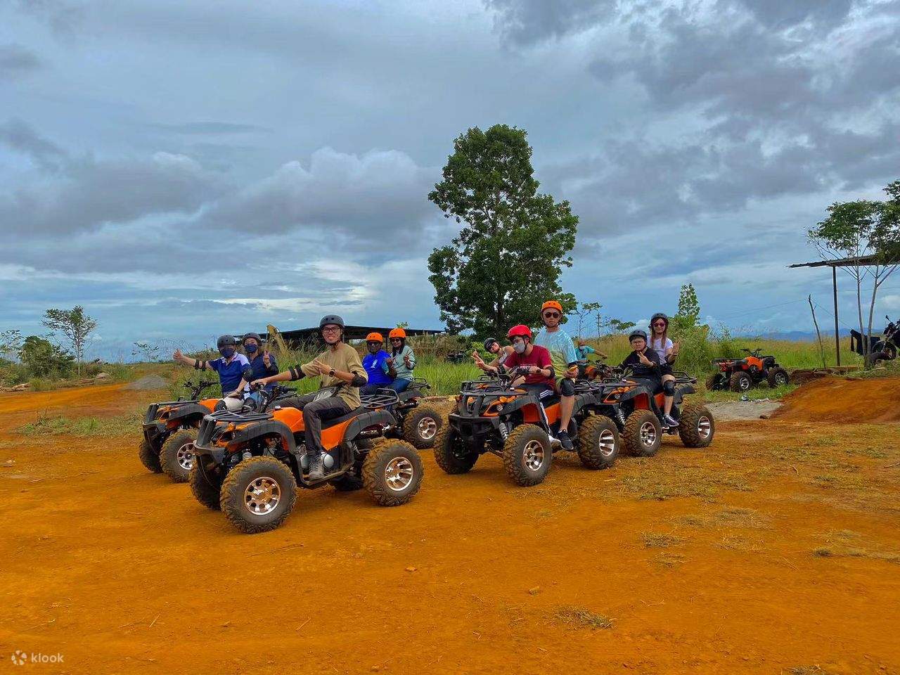 Adventure Awaits Desa Dairy Cattle Farm, ATV, and Paragliding Day Tour