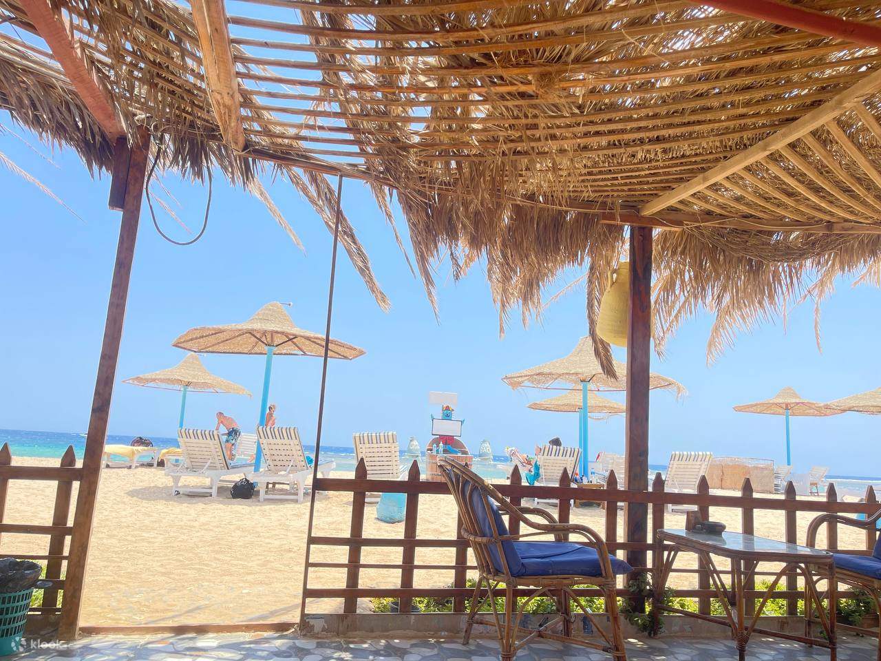 Enjoy quiet moments soaking up the sun on the beach.