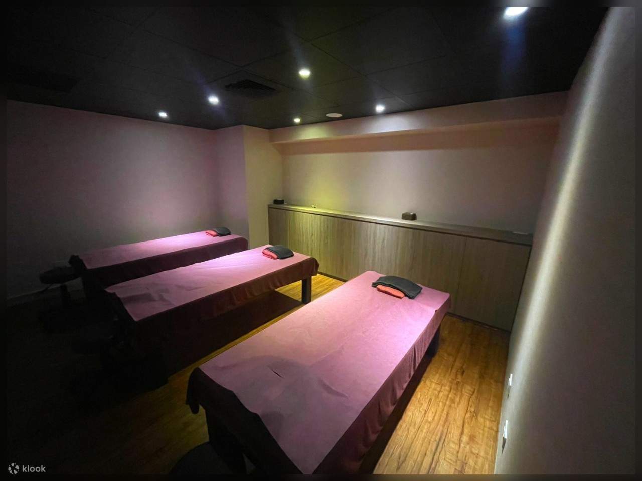 Không gian mát-xa tại Ngự Tiên Đường Đại Thuận